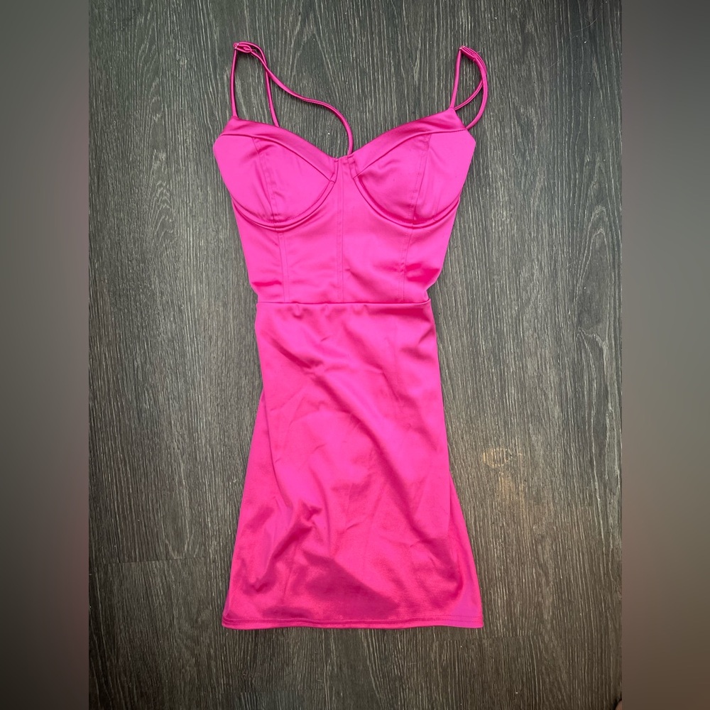 Hot Pink Bodycon Dress